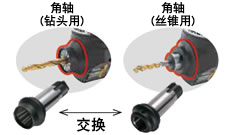 1 个角度头本体，可进行钻孔攻牙加工